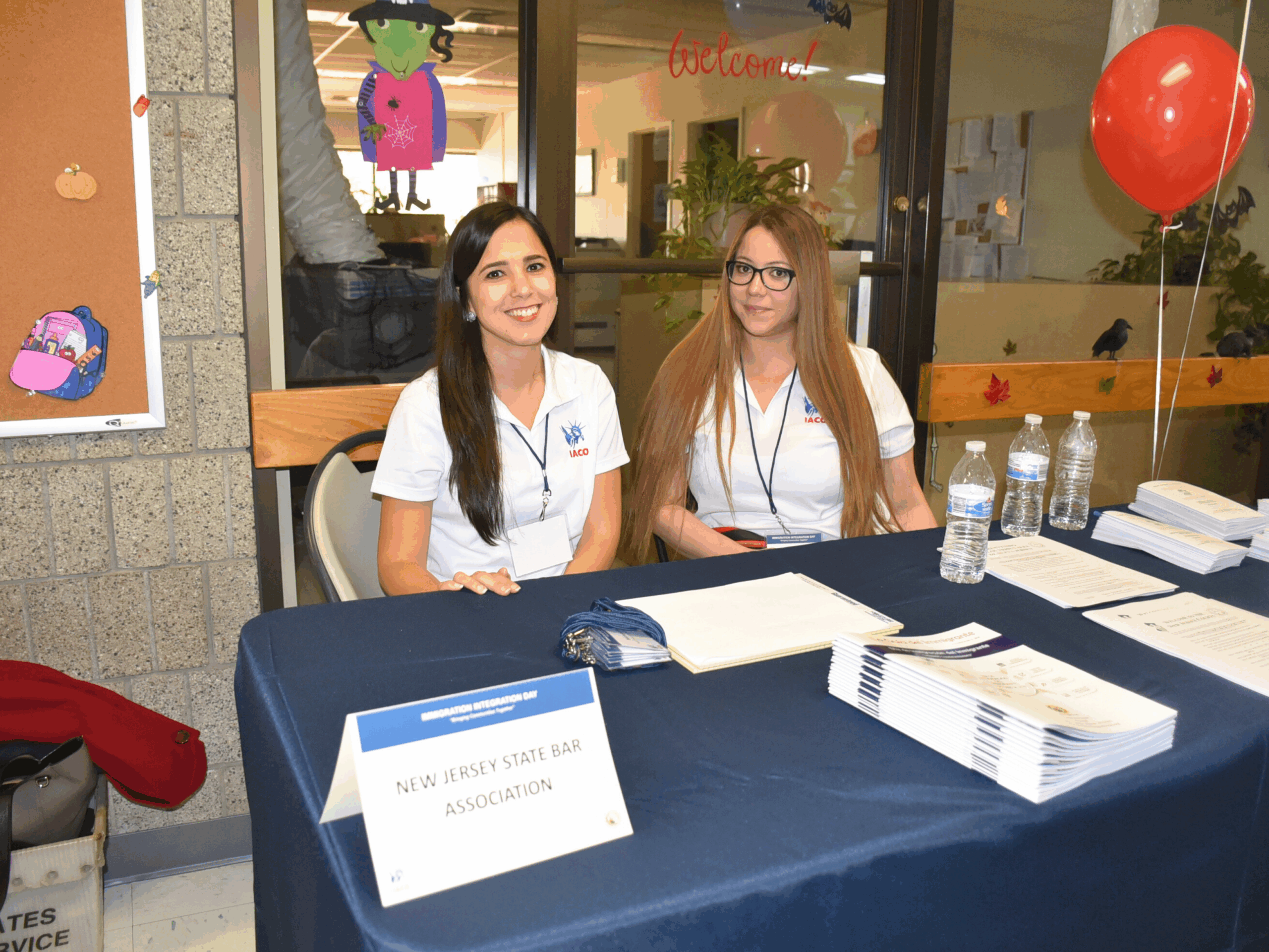 Nuestro equipo durante el Immigrant Integration Day 2019, realizado en colaboración con la Ciudad de Passaic para conectar a la comunidad inmigrante con información y servicios esenciales.